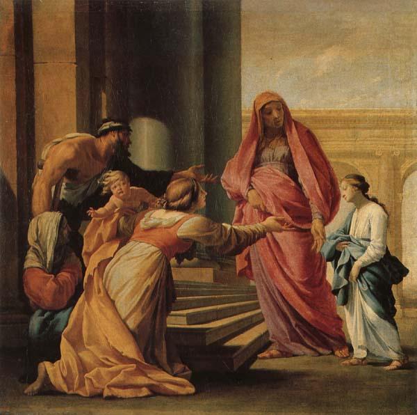 The Prsent of the Virgin in the Temple, Eustache Le Sueur